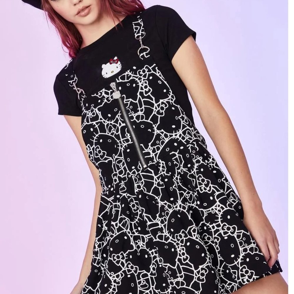 Shadow Dimension Pinafore Dress for jess